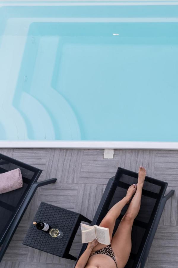 Santorossa Luxury Villas Emporio  Luaran gambar