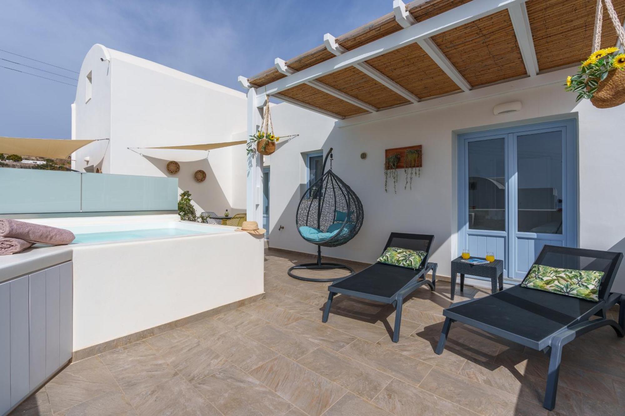 Santorossa Luxury Villas Emporio  Luaran gambar