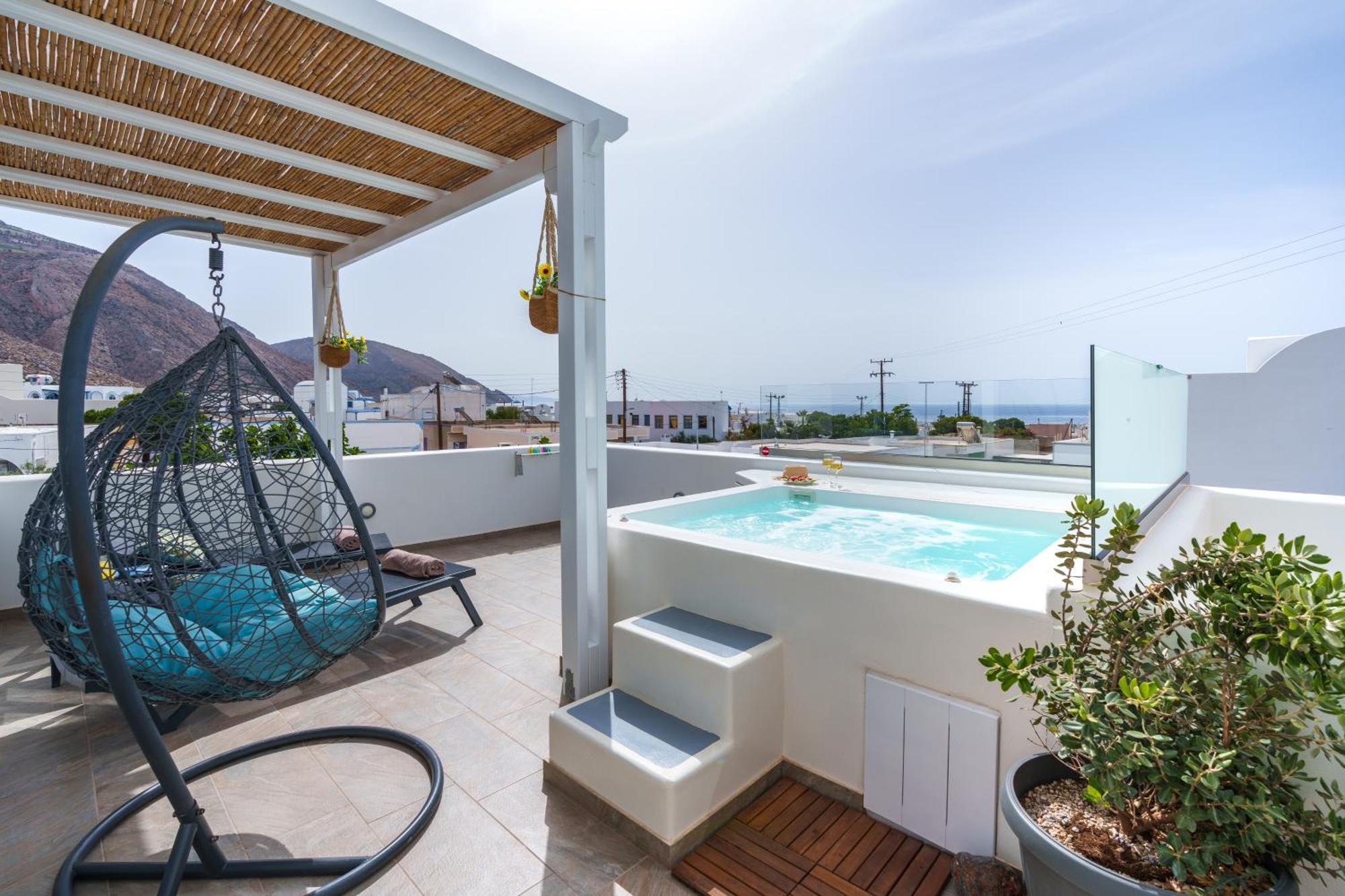 Santorossa Luxury Villas Emporio  Luaran gambar