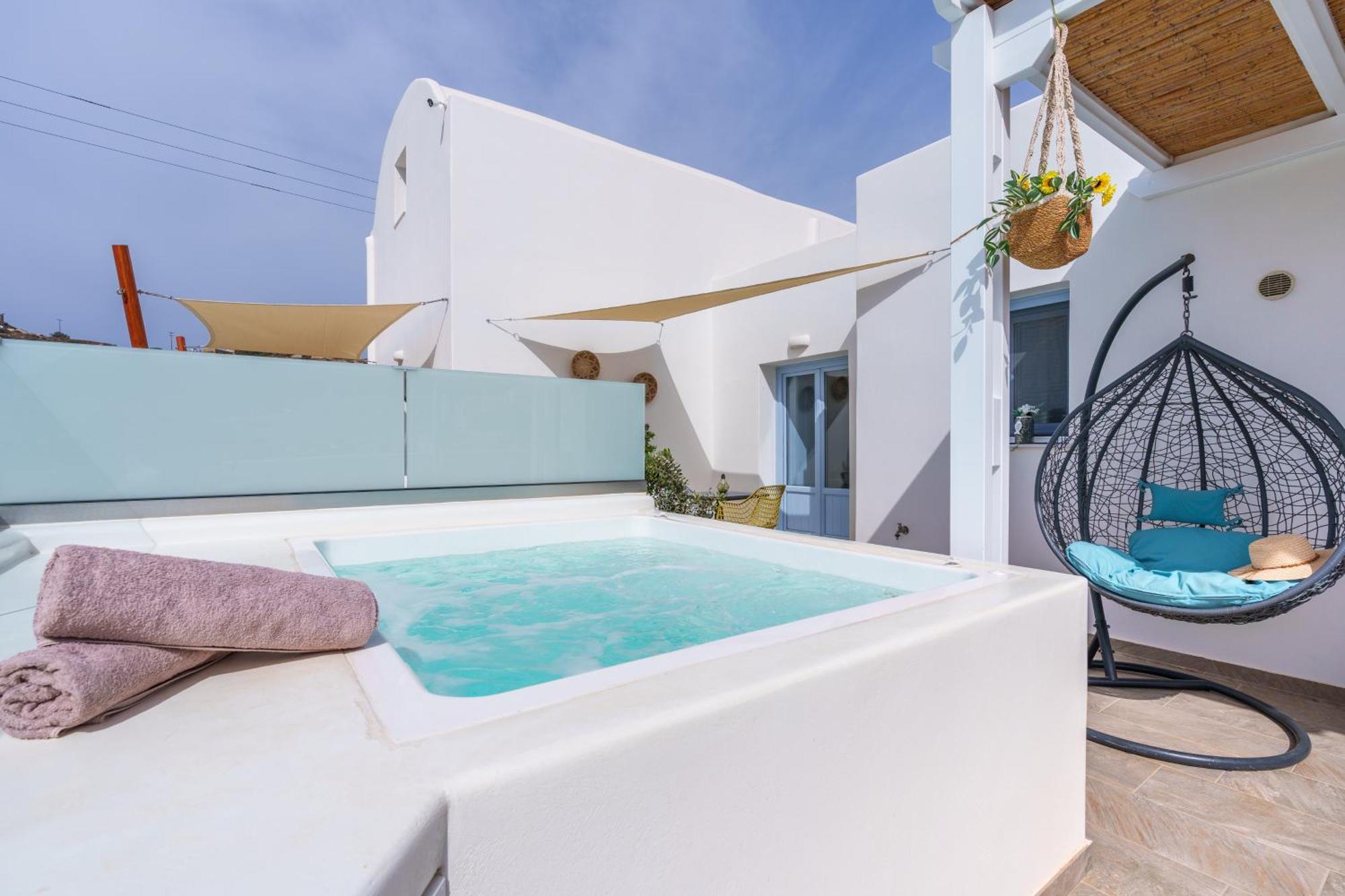 Santorossa Luxury Villas Emporio  Luaran gambar