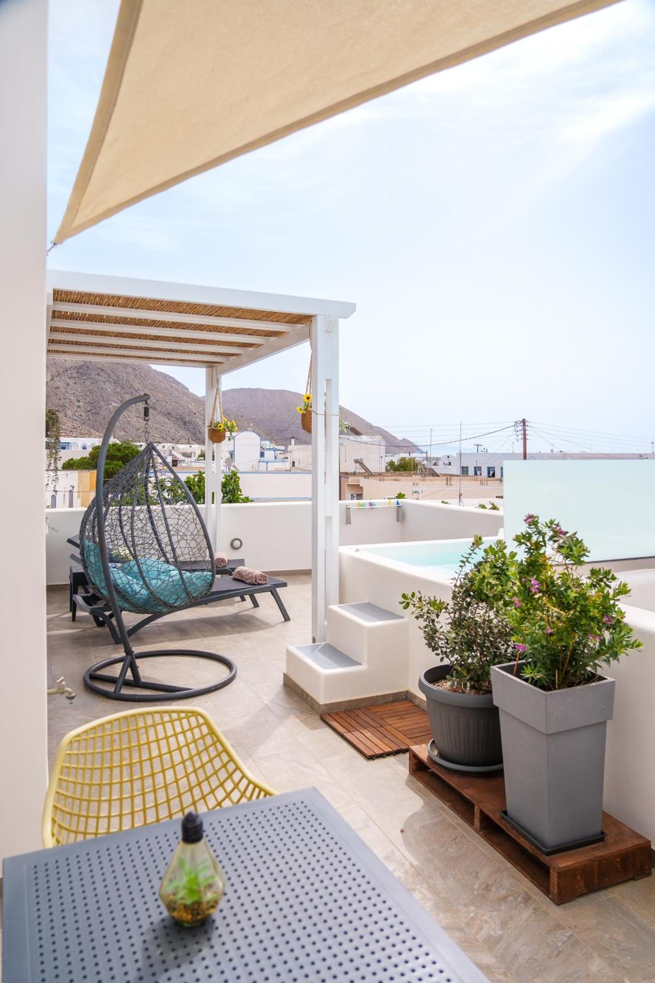 Santorossa Luxury Villas Emporio  Luaran gambar
