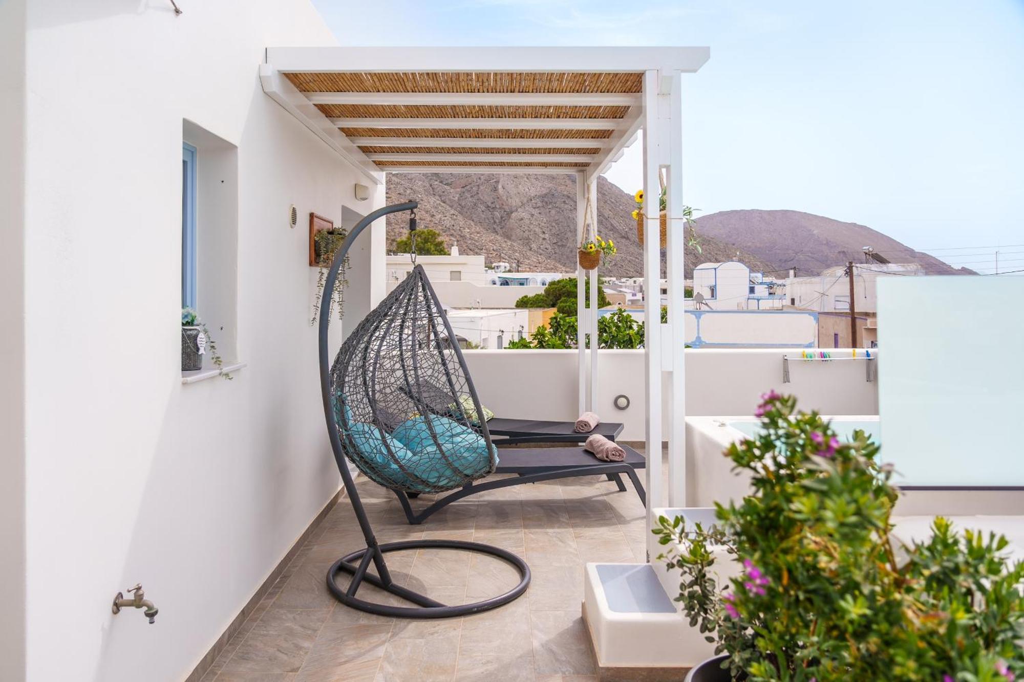 Santorossa Luxury Villas Emporio  Luaran gambar