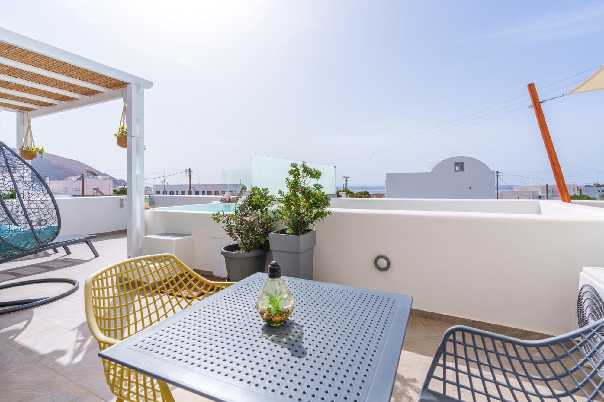 Santorossa Luxury Villas Emporio  Luaran gambar