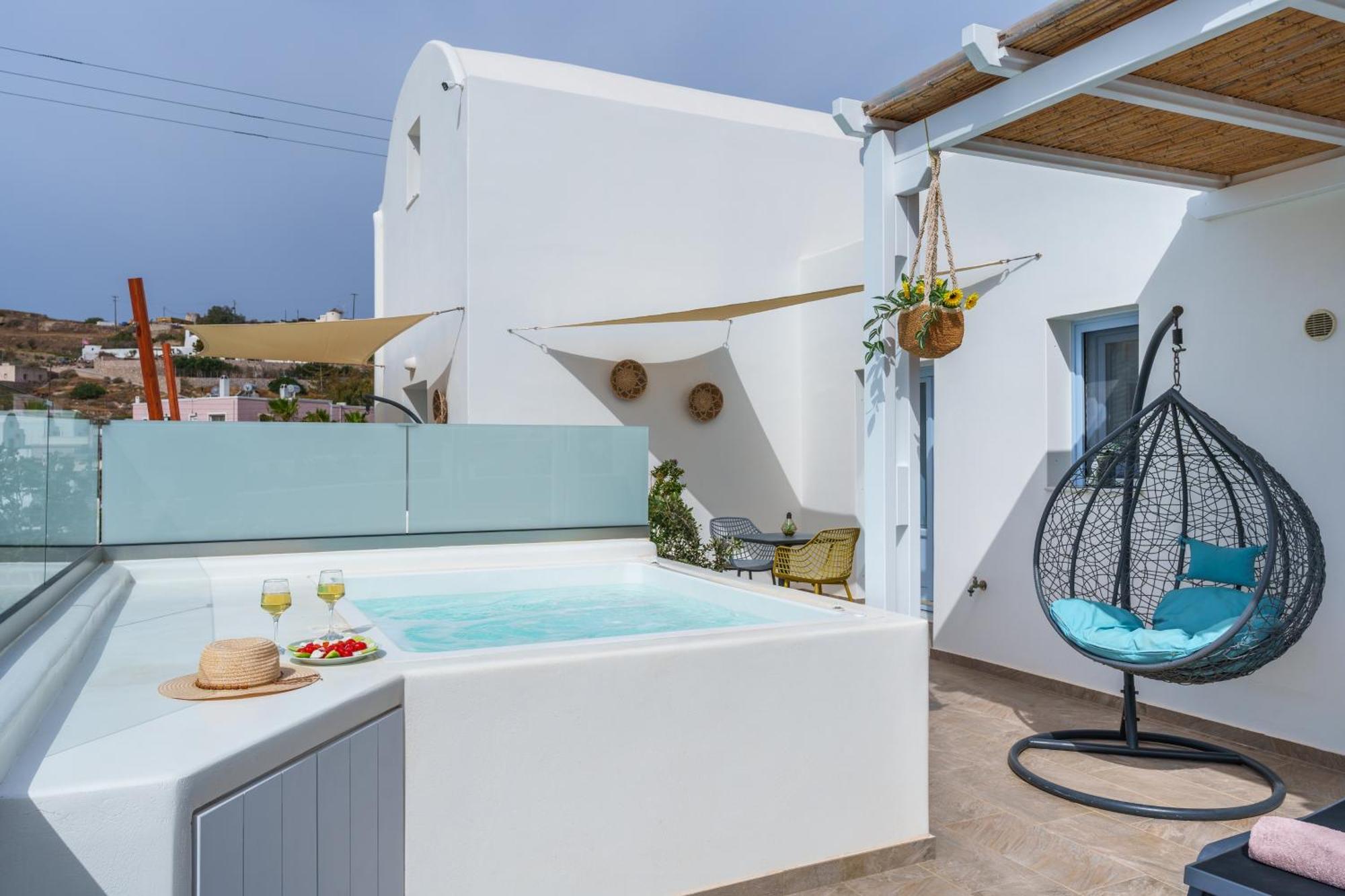Santorossa Luxury Villas Emporio  Luaran gambar