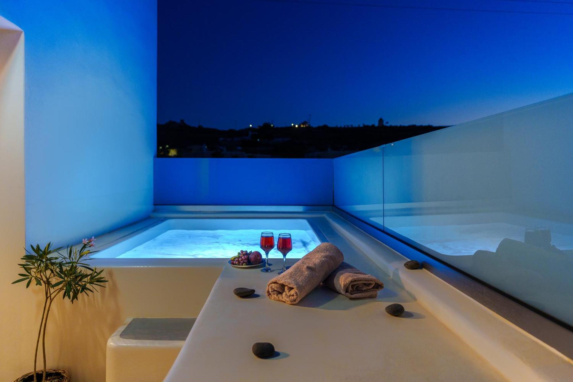Santorossa Luxury Villas Emporio  Luaran gambar